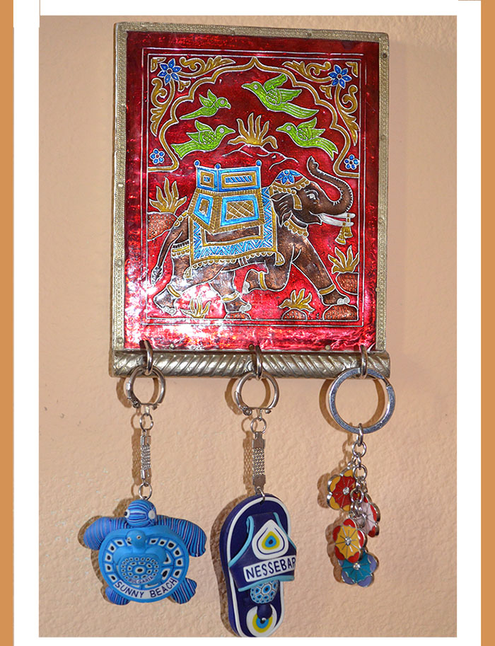 beach key holder for wall